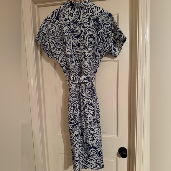 Talbots Poplin Shirt Dress - Picture 5 of 8